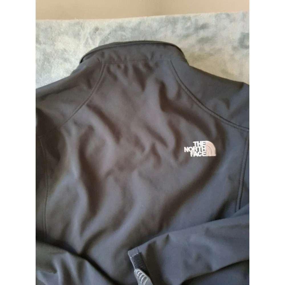 The North Face Summit Series Softshell Jacket Mens XXL Black Full Zip Fleece